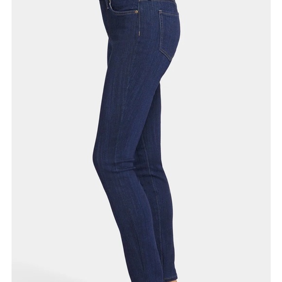 NYDJ Ami Skinny Jeans Dark Wash Lift Tuck Technology Size 14 - Picture 3 of 8